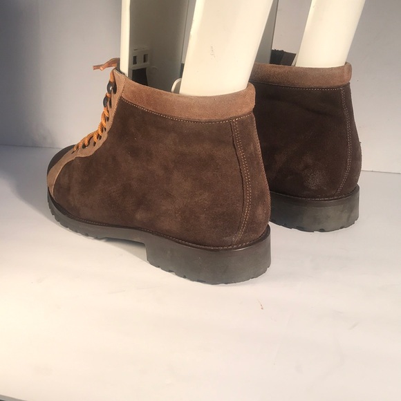 MALEDETTI TOSCANI HANDCRAFTED BOOTS, SUEDE LACEUPS - Picture 3 of 7